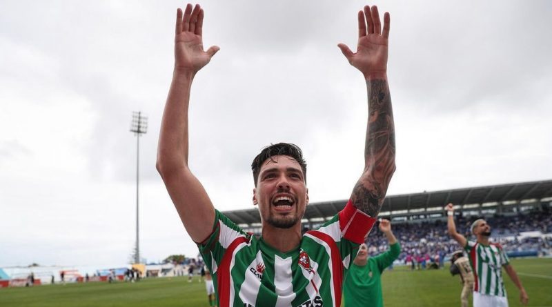 Campeonato de Portugal: Pedro Caeiro (capitán de Moncarapachense)..
